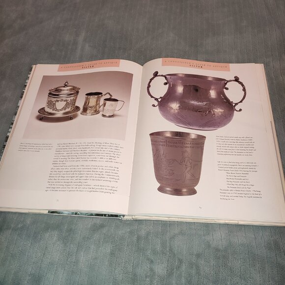 Book Antique Silver Guide Illustrated Deluxe Large Format Collectible - Picture 8 of 11